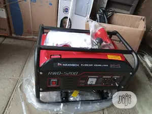 Maxmech 5200 Kva Gasoline Generator (100% Copper Coil)
