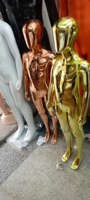 Gold And Rose Gold Unisex Children Mannequin
