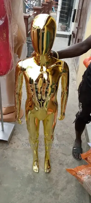 Gold Chrome Kids Unisex High Quality Mannequins