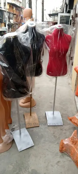 Pinnable Female Dressform For Drapping And Displaying Cloths
