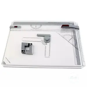 Portable A3 Drawing Board Draft Painting Board With Parallel