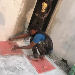 Compound Stamped Floor Polishing Design
