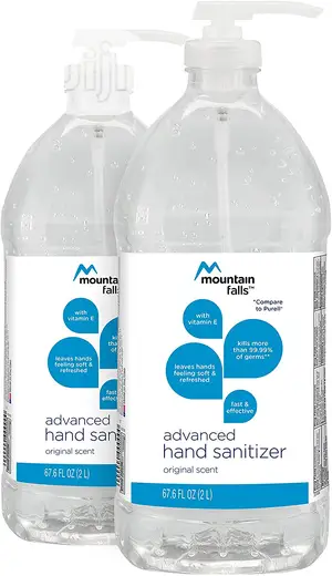 Mountain Falls Advanced Hand Sanitizer With Vitamin E, 2L