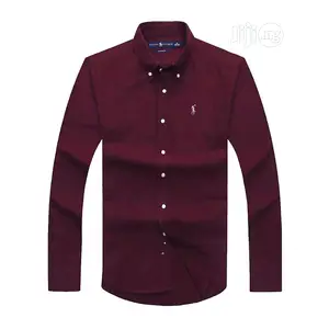 Classical and Fitted Plain Polo Raph Lauren Long Sleeves