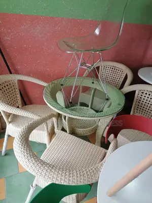 Out Door Cain Chairs and Table