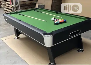 Snooker Pool Table With Full Accessories With Aluminum Side