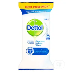 Cleansing Surface Wipes - 126 Large Wipes