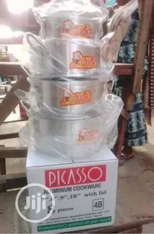 Picasso Cooking Pots Set of 4 (Pieces) Big