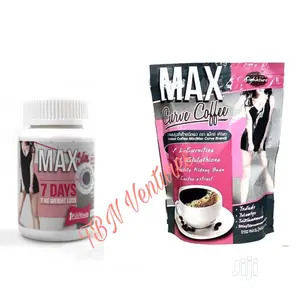 Max Slim 7 Days Weight Loss 30caps Max Curve Coffee