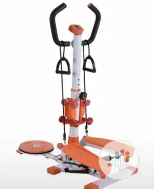 Standing Stepper With Resistance Band, Dumbell and Twister
