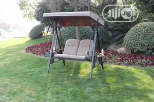 Quality Rattan Made Outdoor Double Swing Chair.