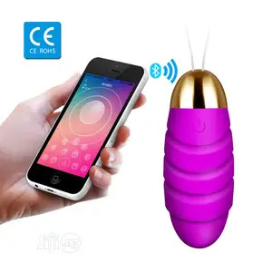 Bluetooth Wireless APP Remote Control Vibrating Egg Sex Toy