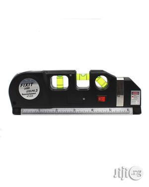 Multipurpose Laser Level Aligner Bubbles Ruler 8ft Tape.