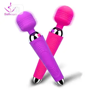 USB Recharge Magic Wand AV Vibrator Massager Adult Toys