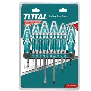 Total 18 Pieces Screwdriver and Precision Screwdriver Set