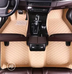 Cream Car Floor Leather Mat for Lexus Land Cruiser Benz