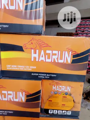 Hadrun Car Batteries In Lagos.