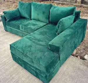 Unique L Shape Fabric Sofa