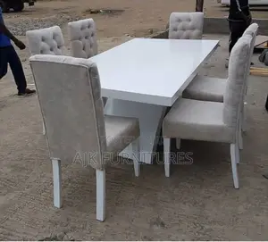 Exquisite Upholstered Dinning Set