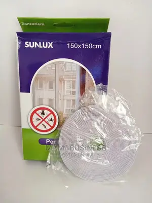 Mosquito Window Net Mesh Curtain Protector - White