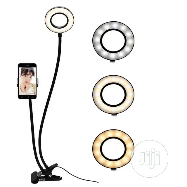 2 in 1 Phone Ring Light Holder