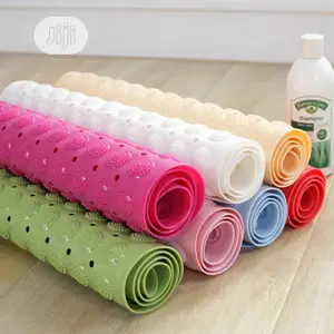 Anti Slip Bathroom Mat With Sucker Rubber