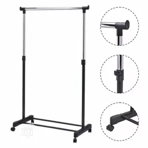 Adjustable Rolling Clothes Hanger