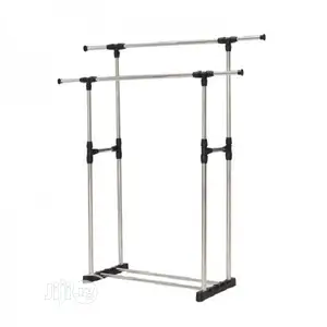 Stainless Steel Adjustable Double Pole Hangers