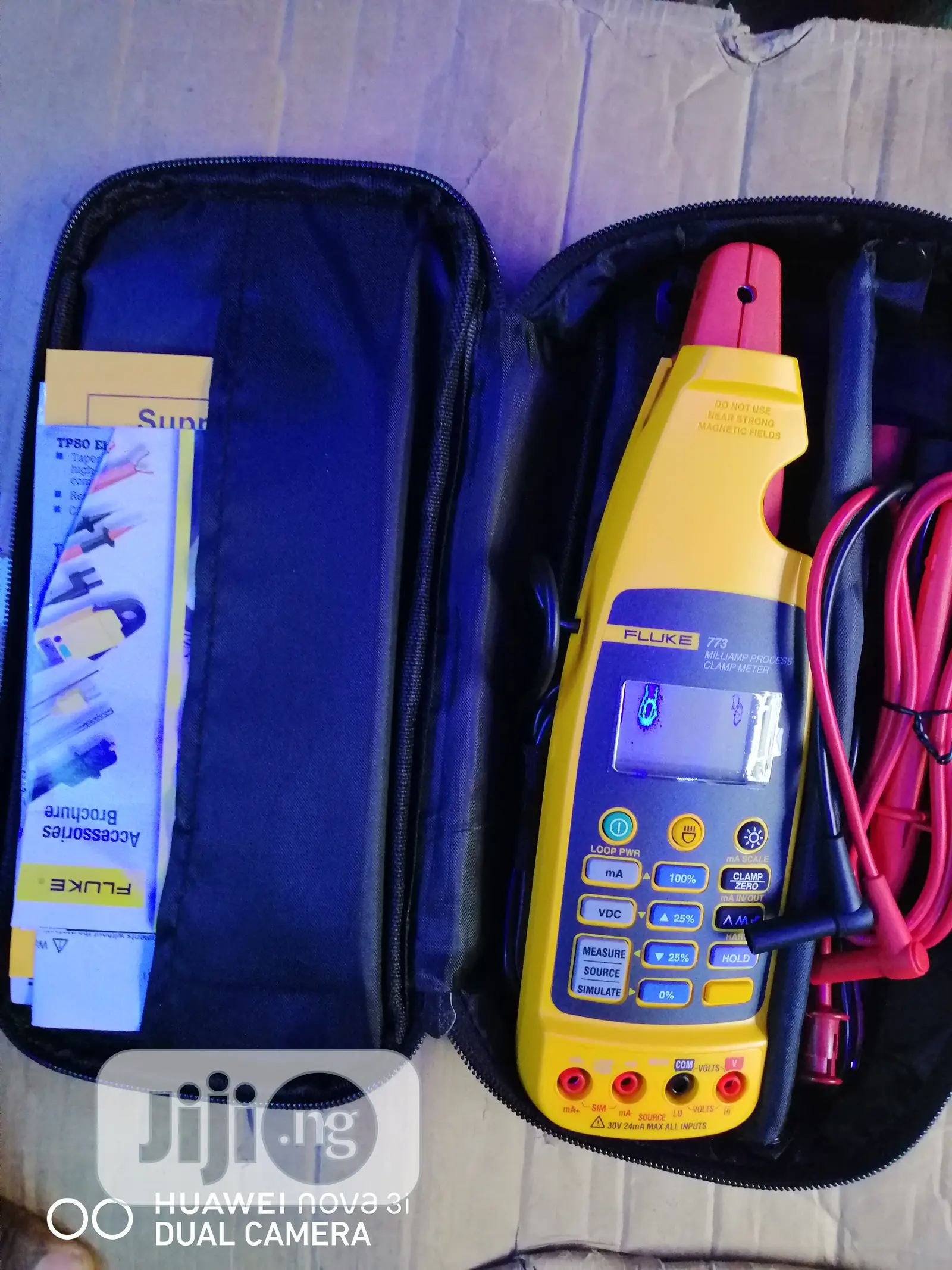 Fluke 773 Milliamp Process Clamp Meter