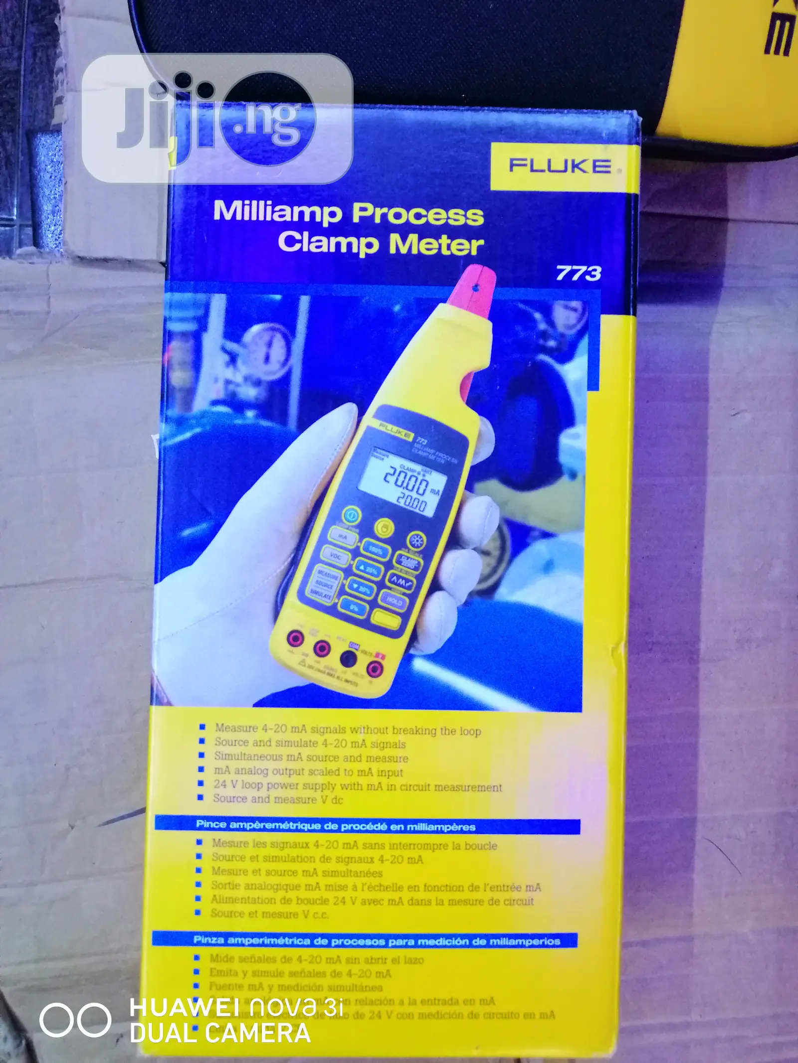 Fluke 773 Milliamp Process Clamp Meter
