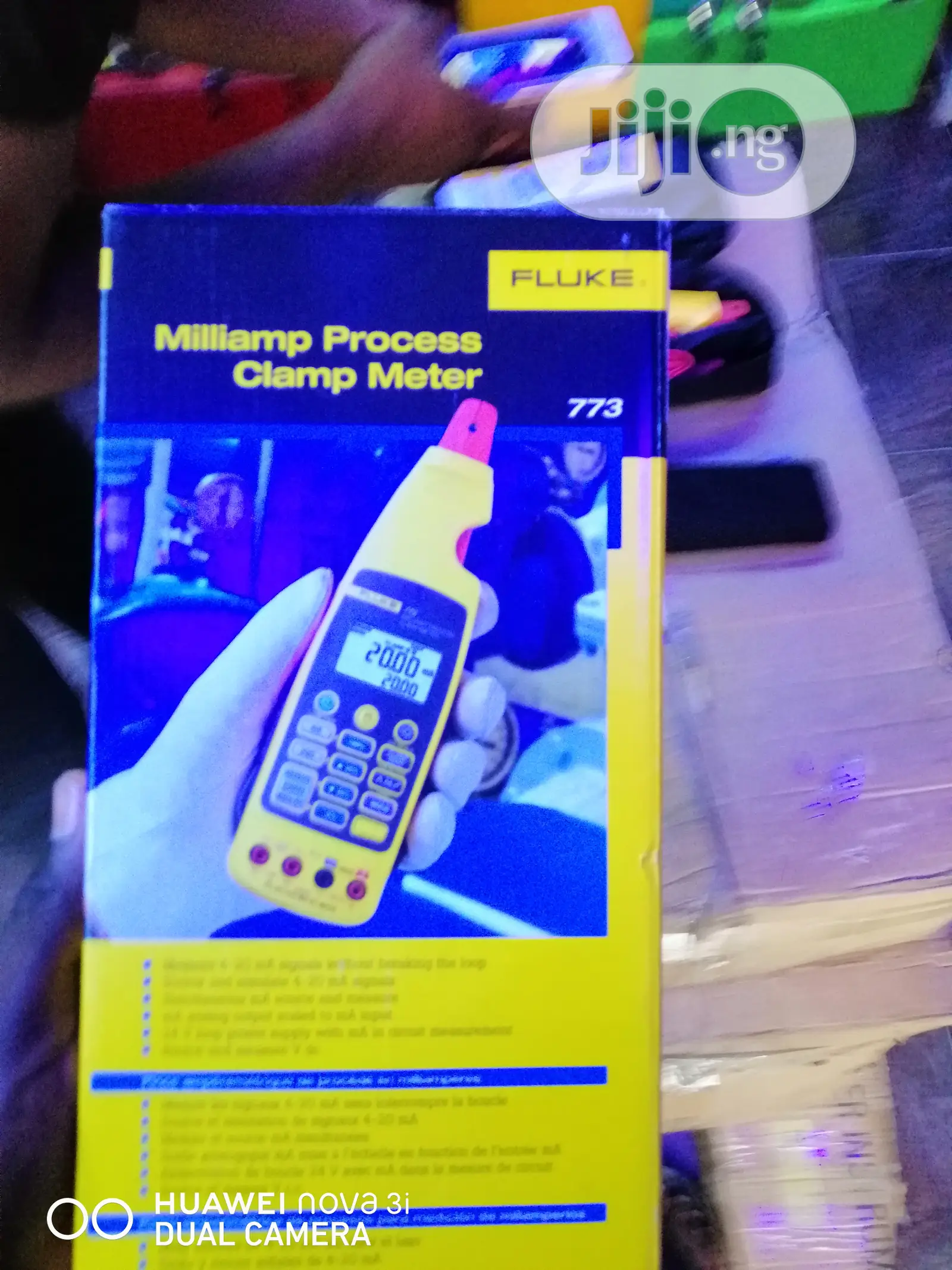 Fluke 773 Milliamp Process Clamp Meter