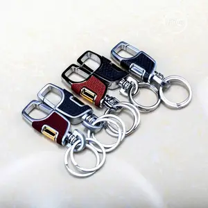 New Metal Car Key Ring Metal Key Chain Car 12pcs
