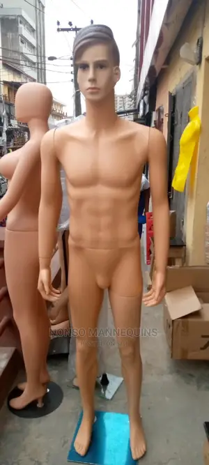 Handsome Face Full Plastic Male Mannequin