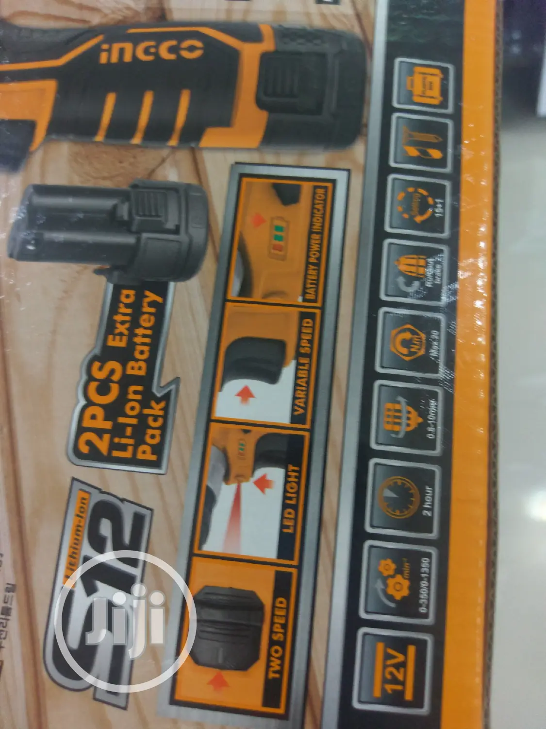 12v Lithium-Ion Cordless Drill
