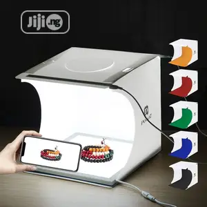Studio Shooting Tent Box Kit With 6 Backdrops