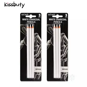 3pcs/Set White Highlight Sketch Charcoal Pencil Profession