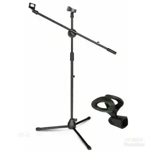 Strong Mic Stand With 2 Mic Holders