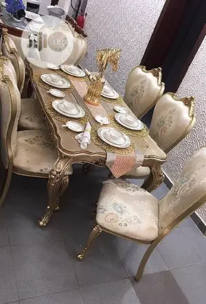 Original Executive Imported Dining Set of Six Chairs