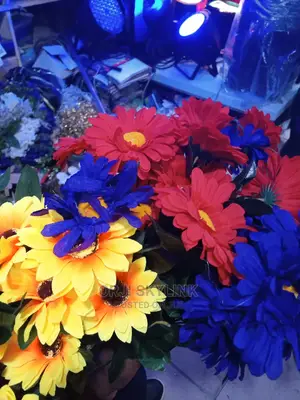 Bunches Of Artificial Sunflowers