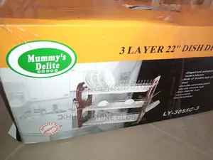 3 Layer 22" Dish Drainer