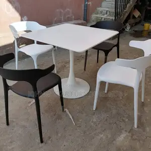 Italian Unique Restaurant 4 Chairs With Table