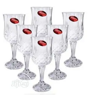 6pcs Set Hana Glassware