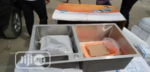 Orange Kitchen Sink