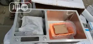 Orange Kitchen Sink