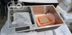 Orange Kitchen Sink
