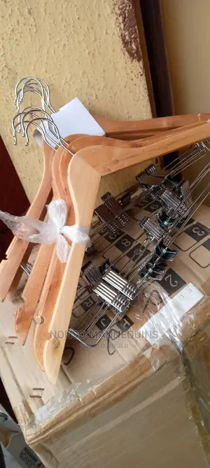 10pieces Wooden Clip Hangers