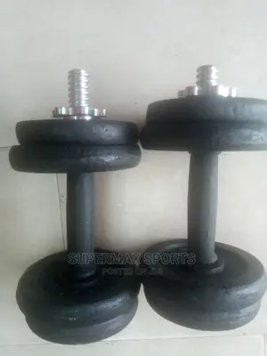 20kg Adjustable Black Dumbbell