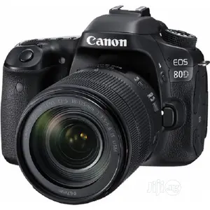Canon EOS 80D DSLR Camera With 18-135mm Lens