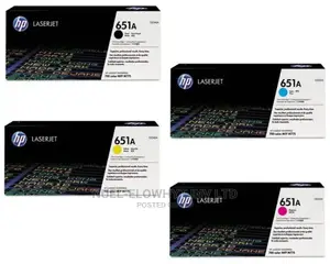 HP 651A Cyan Original Laserjet Toner Cartridge SKU CE341A