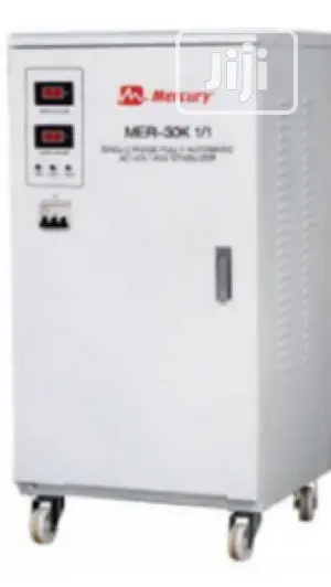 Mercury Stabilizer 30kva Servo Avr Single Phase
